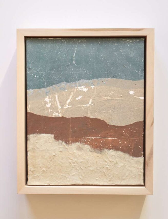 Mini Abstract Collage Landscape #8
