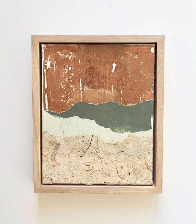 Mini Abstract Collage Landscape #6