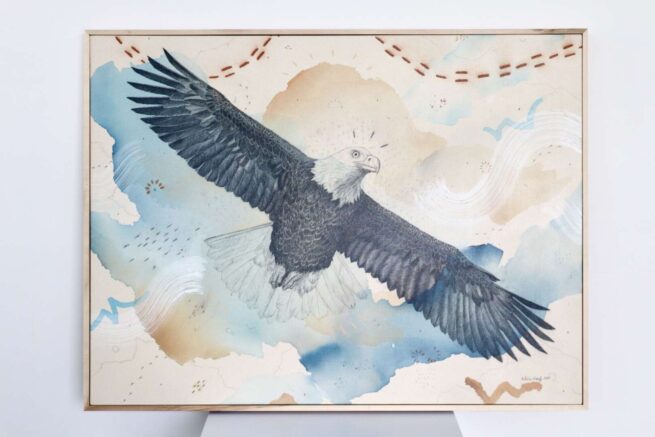 "Bald Eagle, Sacred Emblem & Protector"
