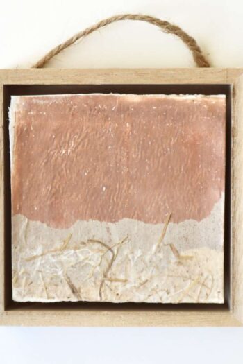 Framed Abstract Landscape Ornament #5